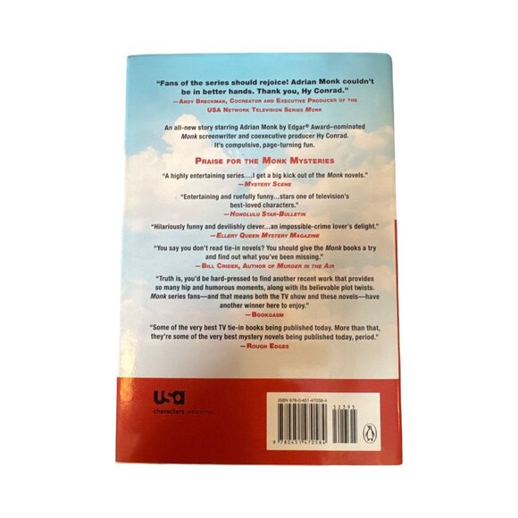 Mr. Monk And The New Lieutenant Hardcover Book By Hy Conrad - Picture 2 of 4